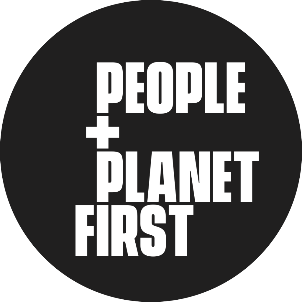People + planet first